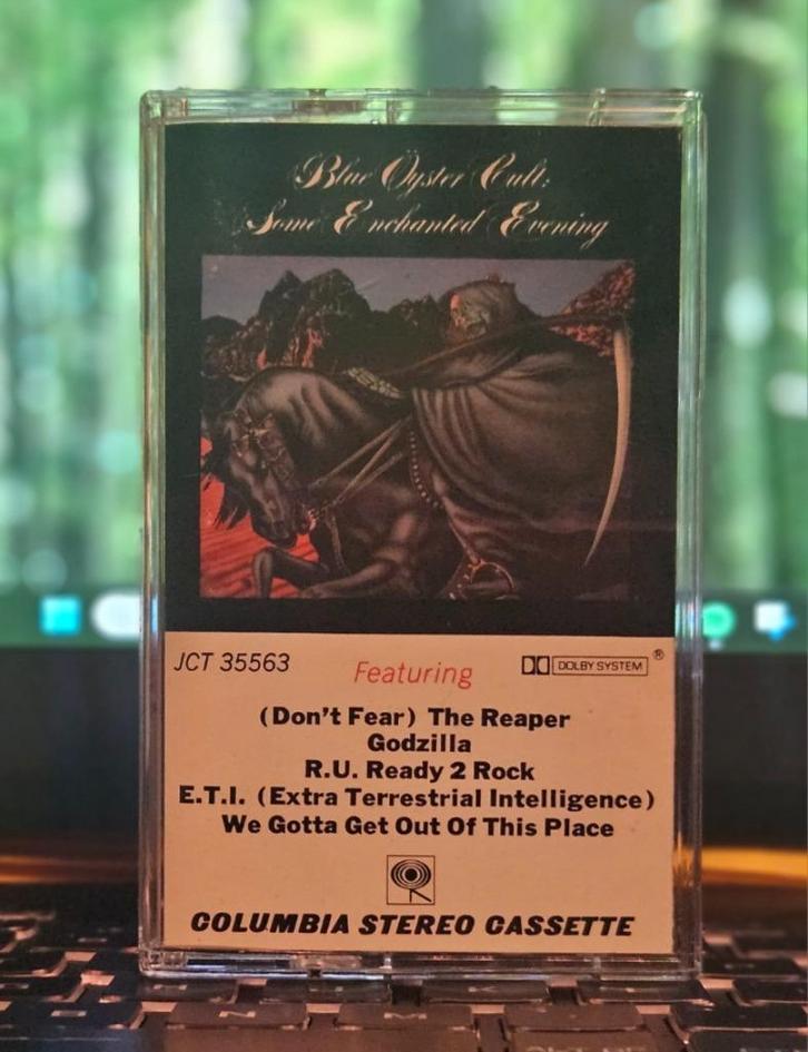 Blue oyster cult - some enchanted evenning - cassette, Cd's en Dvd's, Cassettebandjes, Gebruikt, Origineel, Rock en Metal, 1 bandje