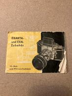 Exakta Camera Accessoires Brochure, Ophalen of Verzenden