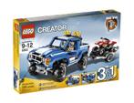 LEGO 5893 Creator pick-up truck met aanhanger met quad, Ophalen of Verzenden, Nieuw, Complete set, Lego