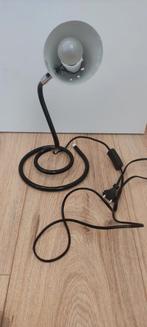 Zwarte jaren 80 snake lamp, Huis en Inrichting, Lampen | Tafellampen, Ophalen of Verzenden, Minder dan 50 cm