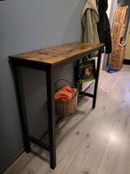 Industriële bartafel / sidetable, Ophalen, Gebruikt