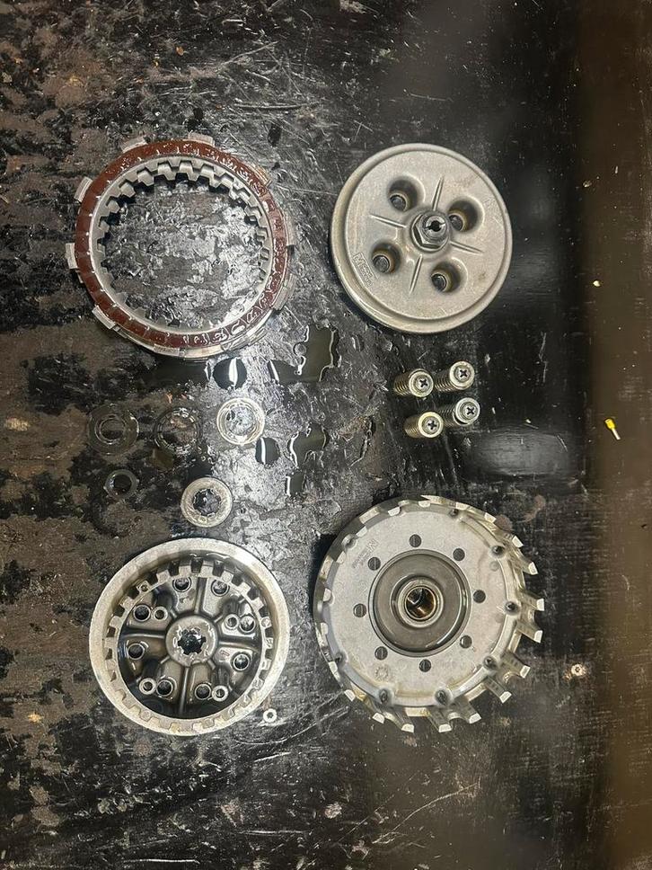 Compleet koppelingssysteem am6/beta mrt sherco rs 50 dt, Fietsen en Brommers, Brommeronderdelen | Algemeen, Zo goed als nieuw