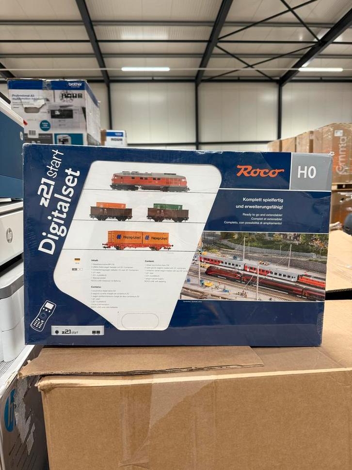 Roco HO Z21 Start Digitalset - Modelspoorbaan, Hobby en Vrije tijd, Modeltreinen | H0, Nieuw, Treinset, Gelijkstroom, Roco, Ophalen of Verzenden