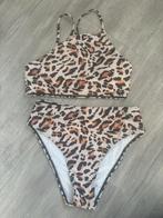 Shein bikini maat Xs tijgerprint, Kleding | Dames, Badmode en Zwemkleding, Bruin, Verzenden, Zo goed als nieuw, Bikini