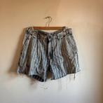 Gestreepte Levi's Summer Denim Shorts W33 (maat M), Maat 38/40 (M), Kort, Blauw, Ophalen of Verzenden