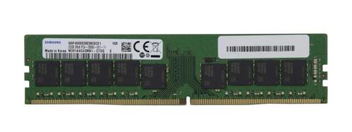 32GB 2Rx8 PC4-2666V DDR4-21300 Unbuffered ECC, Samsung, Computers en Software, RAM geheugen, Gebruikt, 32 GB, DDR4, Ophalen of Verzenden
