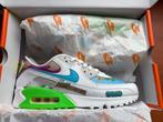 Air Max 90 Flyleather Ruo Han Wang maat EUR: 44 US:10, Kleding | Heren, Schoenen, Wit, Nike, Nieuw, Ophalen of Verzenden