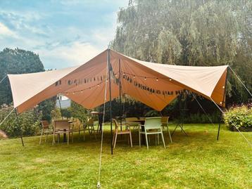 Stretchtent 10x8 meter te huur €175 voor een lang weekend  beschikbaar voor biedingen