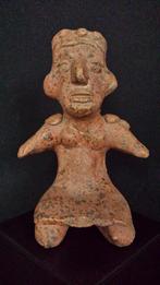 Terracotta BEELDJE Mexico <> Oude AZTEKEN Cultuur <> REPLICA, Ophalen of Verzenden, Zo goed als nieuw, Overige typen
