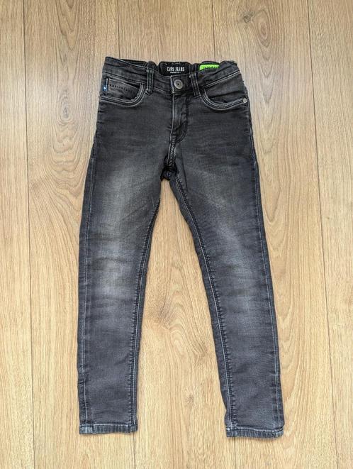 Skinny zwarte slim fit jeans Cars, maat 7 (122), Kinderen en Baby's, Kinderkleding | Maat 122, Gebruikt, Jongen, Broek, Ophalen