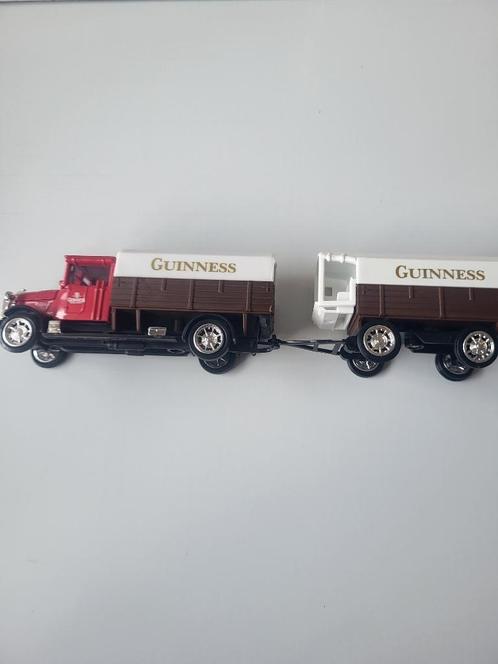 GUINNESS BEER TRUCKS -149T-  OLD TIMES COMBINATIE., Verzamelen, Biermerken, Nieuw, Overige typen, Overige merken, Ophalen