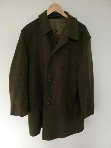 Jas/ mantel vintage Himalaya loden jas wol groen maat XL   beschikbaar voor biedingen