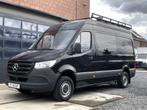 Mercedes-Benz Sprinter 315CDI 150PK L2H2 RWD DUBBELE CABINE, Auto's, Achterwielaandrijving, 4 cilinders, Zwart, Particulier