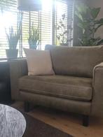 mooie grote lichtgroene loveseat/stoel, Huis en Inrichting, Stoelen, Ophalen, Zo goed als nieuw, Eén