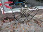 Tuinset ikea, slechts een seizoen oud, Tuin en Terras, Tuinsets en Loungesets, Hardhout, Zo goed als nieuw, Tuinset, Ophalen