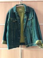 Groen gewash kort spijker jasje., Ophalen of Verzenden, Zo goed als nieuw, Maat 36 (S), Groen