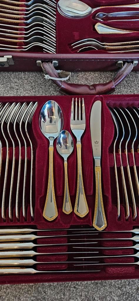 SBS Solingen Bestekset Compleet met Certificaat, Antiek en Kunst, Antiek | Bestek, Ophalen of Verzenden