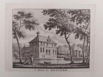 1 / Huis te Swichem Originele gravure uit 1790 Bulthuis beschikbaar voor biedingen
