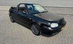 Volkswagen Golf 4 Cabriolet 1999  1.8 20V Turbo K04-022, Auto's, Stof, Zwart, 4 cilinders, Cabriolet