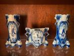Delfts Blauw Vazen Set, Ophalen of Verzenden