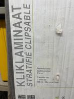 Gratis 2,36 m2 click laminaat, zie foto’s, Ophalen, Bruin, Zo goed als nieuw, Minder dan 10 m²