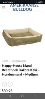 Hondenmand dakota kaki medium, Ophalen, Zo goed als nieuw