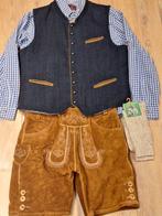 Lederhose L Tiroler gilet sokken oktoberfeest, Ophalen, Zo goed als nieuw, Maat 52/54 (L)