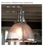 Riviera Maison hanglamp Millhouse factory, Huis en Inrichting, Lampen | Hanglampen, Ophalen, Gebruikt, Minder dan 50 cm