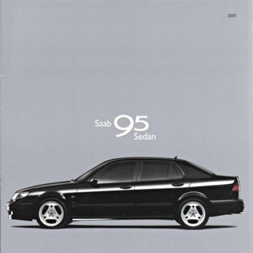 Brochure Saab 9-5 Sedan 06-2000 NEDERLAND, Boeken, Auto's | Folders en Tijdschriften, Zo goed als nieuw, Overige merken, Ophalen of Verzenden