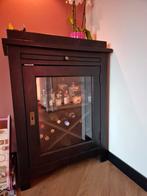 Mooie Drankkast met Glazen Deur, Ophalen, Glas, 50 tot 100 cm, 25 tot 50 cm