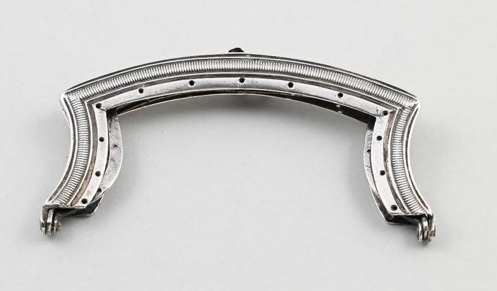 zilveren beursbeugel beugel antiek uit 1841, Antiek en Kunst, Antiek | Goud en Zilver, Verzenden