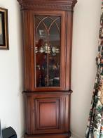 Hoekvitrinekasten (2 stuks), Ophalen, Minder dan 50 cm, Gebruikt, Kersenhout