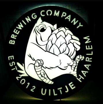 Uiltje Bier led neon nieuw lamp lichtbak in de doos FH1025 beschikbaar voor biedingen