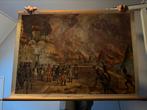 Schoolplaat Napoleon brand van Moskou 1812, Ophalen, Geschiedenis