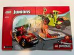 Lego Ninjago Juniors - Slangen Aanval - 10722, Kinderen en Baby's, Speelgoed | Duplo en Lego, Ophalen of Verzenden, Zo goed als nieuw