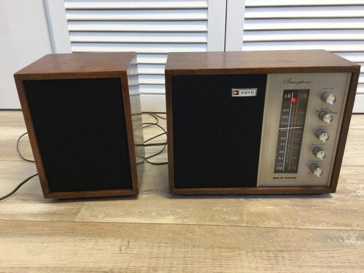 Koyo Stereophonics transistor radio, Antiek en Kunst, Antiek | Tv's en Audio, Ophalen of Verzenden