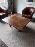 Houten antieke salontafel, Ophalen