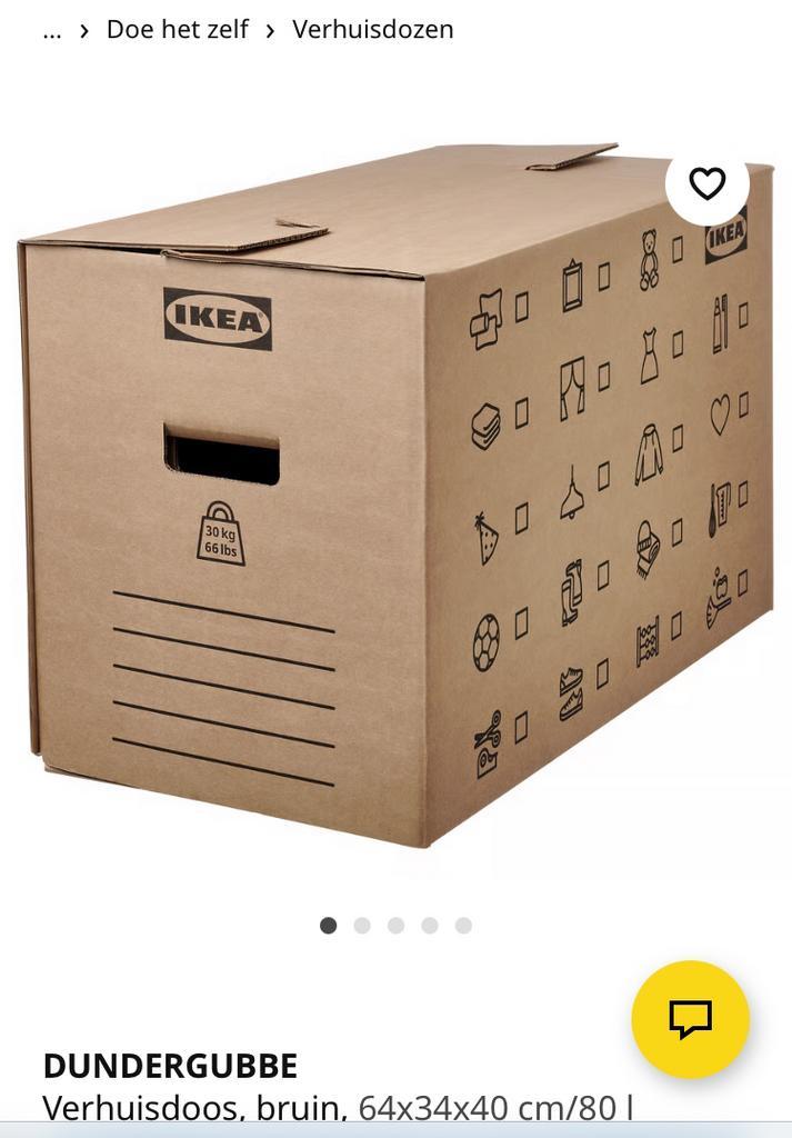 16 extra stevige large verhuisdozen 14x XL, 1x L, 1x Regular, Doe-het-zelf en Verbouw, Kratten en Dozen, Zo goed als nieuw, Doos