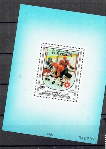 Jemen 1983 blok Olympische spelen IJshockey beschikbaar voor biedingen