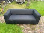 Klippan Ikea bank zwart, Ophalen, Gebruikt, 150 tot 200 cm, Tweepersoons