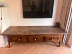Antieke Spaanse salon/ betaaltafel, Ophalen, Gebruikt, 50 tot 100 cm, 50 tot 75 cm