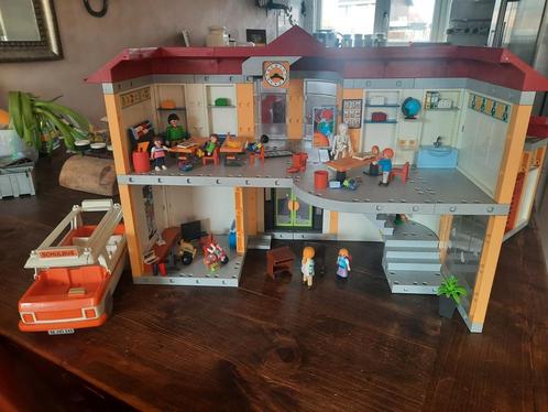 playmobil school ,gymzaal en garage, Kinderen en Baby's, Speelgoed | Playmobil, Gebruikt, Ophalen of Verzenden