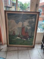 Groot mooi antiek schilderij, Ophalen