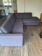 Gratis hoekbank met opbergvak, Huis en Inrichting, Banken | Bankstellen, Ophalen, Gebruikt, Hoekbank, Stof