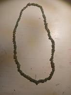 Mooie groene ketting, Ophalen of Verzenden, Nieuw, Groen, Steen of Mineraal