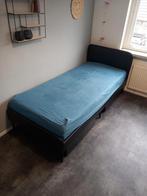 In nieuwstaat bed met 2 opberglades., Huis en Inrichting, Slaapkamer | Bedden, Ophalen, Overige materialen, 90 cm, Eenpersoons