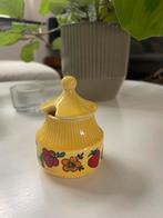 Uniek W. Goebel jampotje potje geel West Germany, Huis en Inrichting, Keuken | Servies, Verzenden, Zo goed als nieuw, Overige stijlen