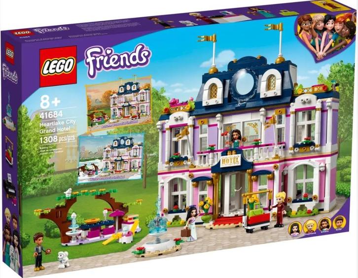 TE HUUR: Lego Friends 41684 Heartlake City Grand Hotel, Kinderen en Baby's, Speelgoed | Duplo en Lego, Nieuw, Lego, Complete set