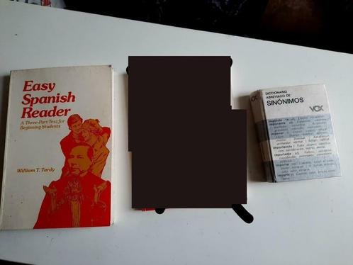 Easy Spanish reader en diccionario VOX, Boeken, Studieboeken en Cursussen, Zo goed als nieuw, Ophalen of Verzenden