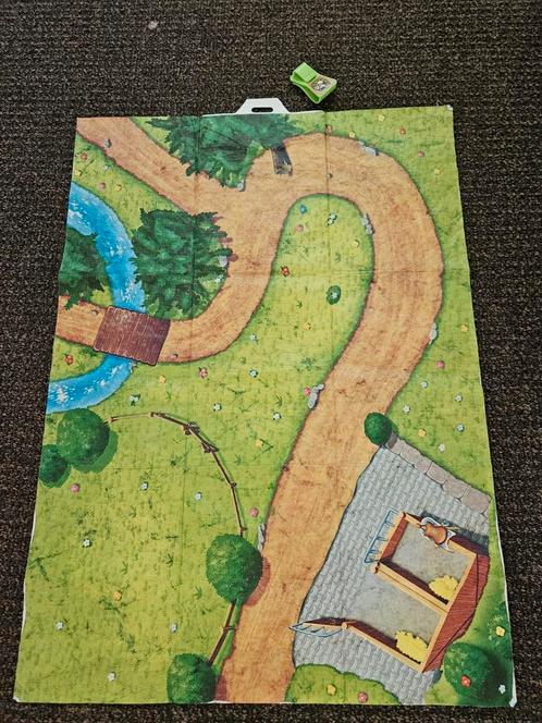PLAYMOBIL play map ponyrijders met plattegrond - 9331, Kinderen en Baby's, Speelgoed | Speelkleden, Zo goed als nieuw, Ophalen of Verzenden